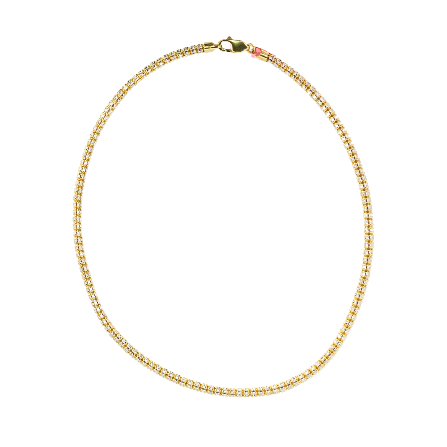 Gold Square Necklace