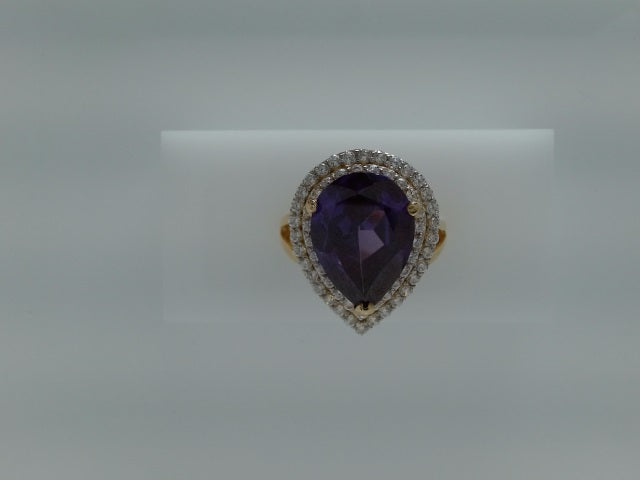 14k Yellow Gold Women's Ring 5.8g
