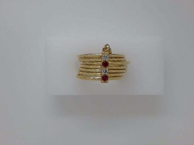 14k Yellow Gold Women's Ring 5.1g
