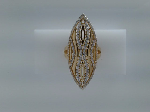 14k Yellow Gold Women's Ring 3.4g