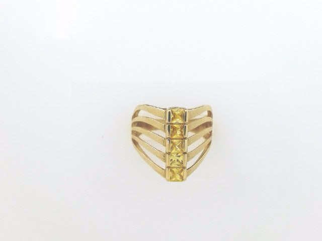 14k Yellow Gold Women's Ring 4.7g