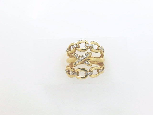 14k Yellow Gold Women's Ring 4.6g