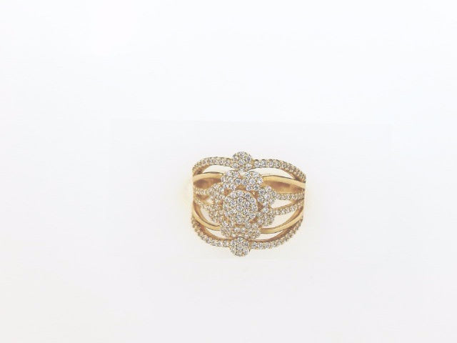 14k Yellow Gold Women's Ring 4.9g