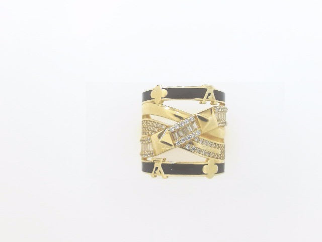 14k Yellow Gold Women's Ring 5.8g