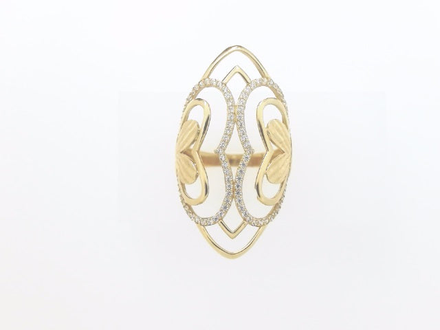 14k Yellow Gold Women's Ring 4.1g