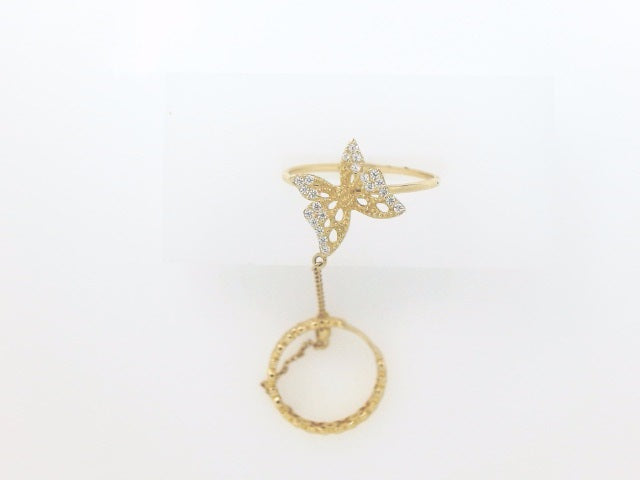 14k Yellow Gold Women's Ring 2.9g