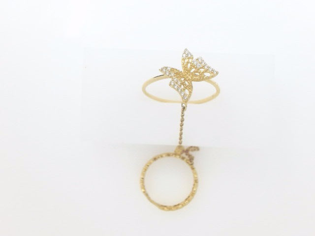 14k Yellow Gold Women's Ring 2.8g
