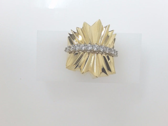 14k Yellow Gold Women's Ring 8g
