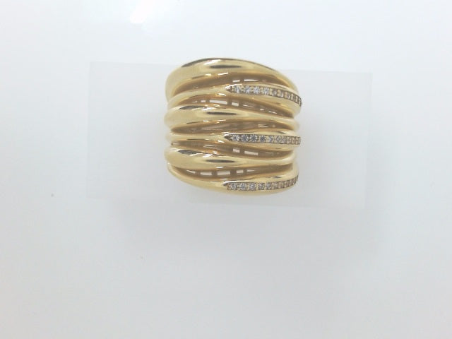 14k Yellow Gold Women's Ring 8.8g