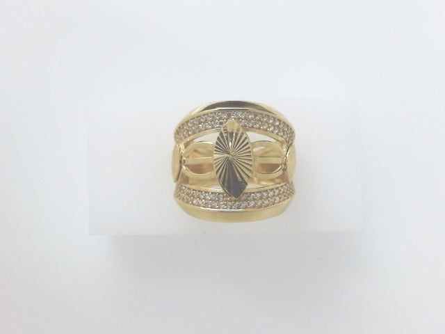14k Yellow Gold Women's Ring 6.1g