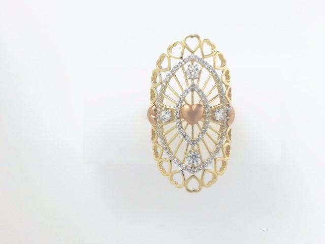 14k Yellow Gold Women's Ring 4.7g