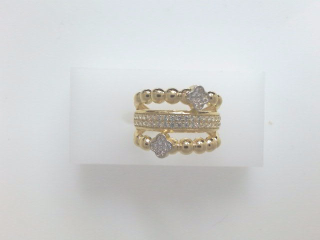 14k Yellow Gold Women's Ring 3.7g
