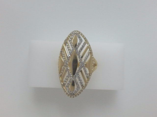 14k Yellow Gold Women's Ring 4.2g