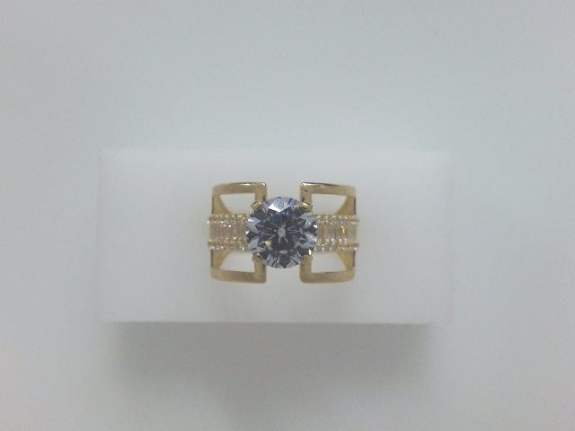 14k Yellow Gold Women's Ring 4.3g