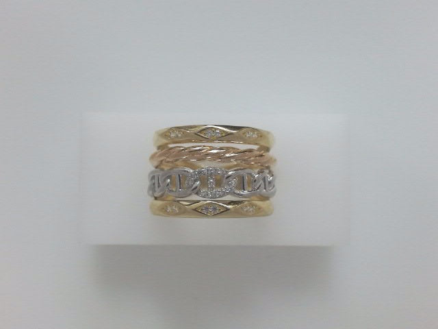 14k Yellow Gold Women's Ring 5.4g