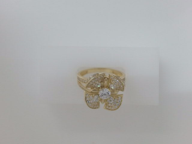 14k Yellow Gold Women's Ring 4.8g