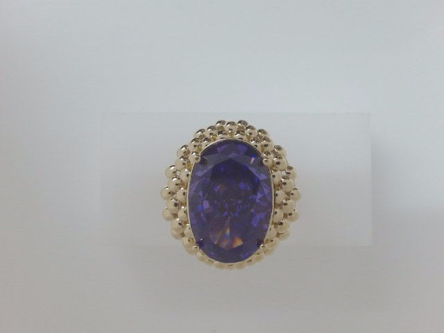 14k Yellow Gold Women's Ring 10.6g