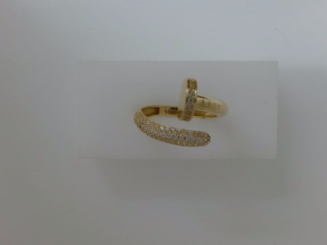 14k Yellow Gold Women's Ring 3.4g