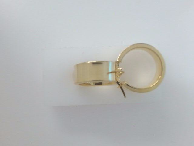 10k Yellow Gold Argollas 2.3g
