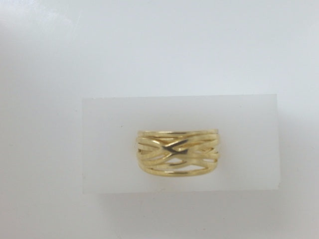 10k Yellow Gold Woman's Ring 4.3g