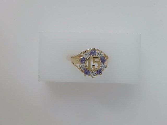 14k Yellow Gold Women's Ring 2.3g