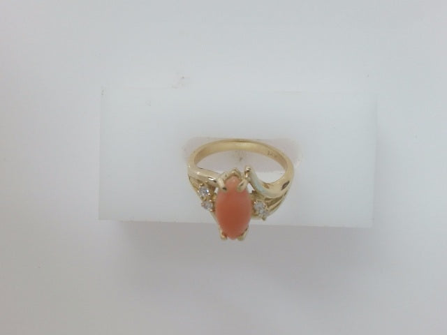 14k Yellow Gold Women's Ring 5.2g
