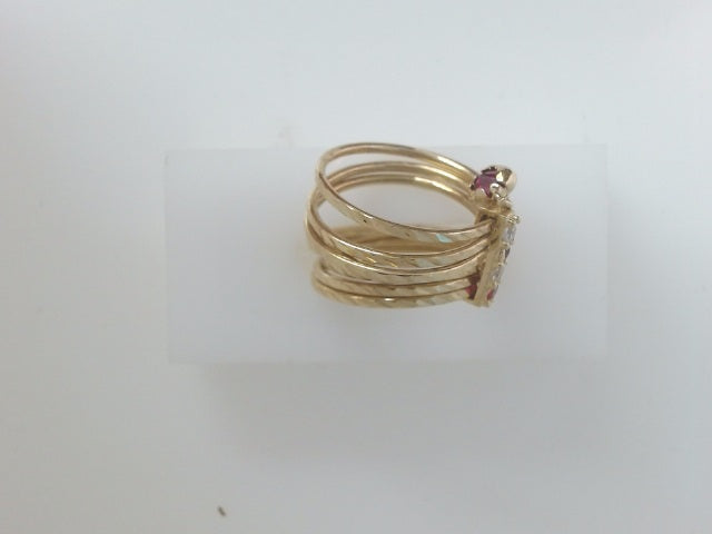 14k Yellow Gold Women's Ring 4.8g