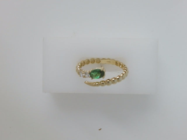 14k Yellow Gold Women's Ring 2.1g