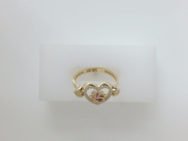14k Yellow Gold Women's Ring 2.9g