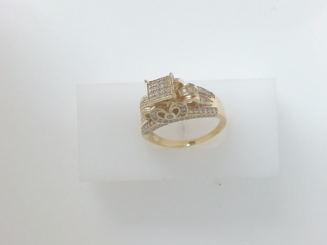 14k Yellow Gold Women's Ring 4.9g