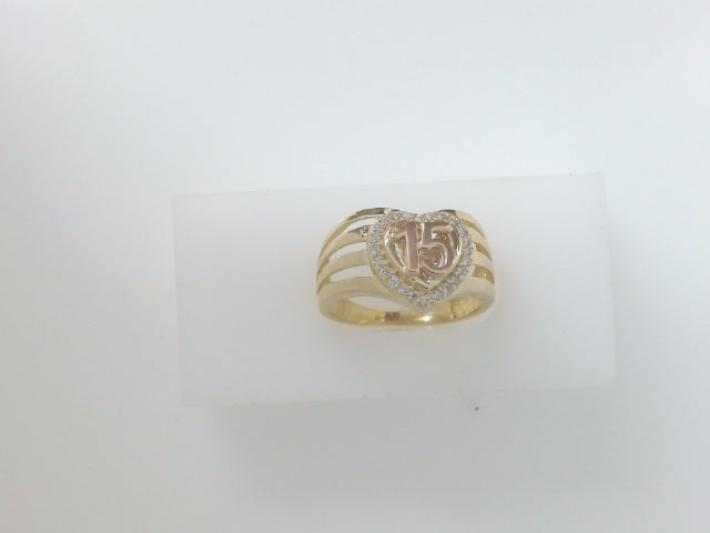14k Yellow Gold Women's Ring 3.6g