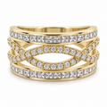 14 KT ANILLOS DE MUJER