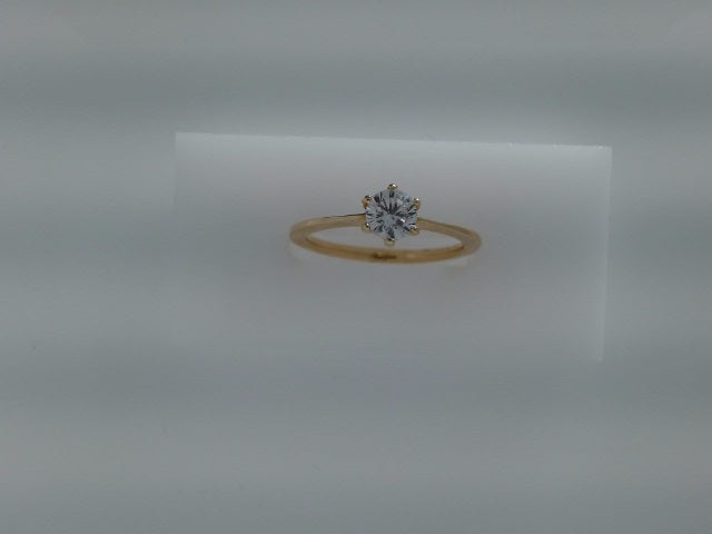 14k Yellow Gold Women's Wedding Ring 2.3g
