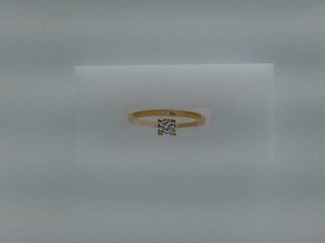 14k Yellow Gold Women's Wedding Ring 2g