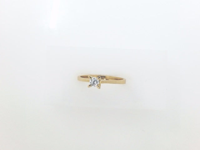 14k Yellow Gold Women's Wedding Ring 2.2g