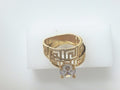 14k Yellow Gold Women's Wedding Ring 6.4g