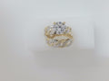 14k Yellow Gold Women's Wedding Ring 6g