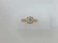 14k Yellow Gold Women's Wedding Ring 4.9g