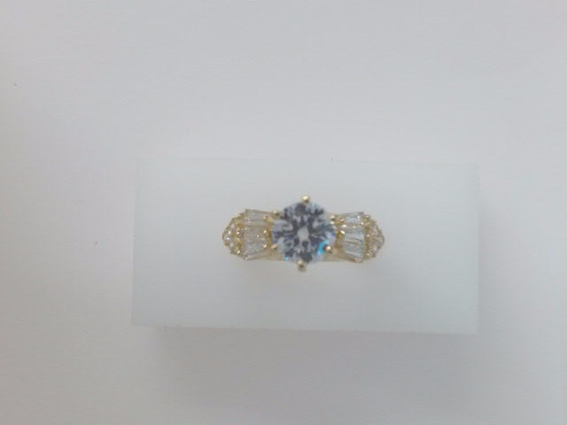 14k Yellow Gold Women's Wedding Ring 4.8g