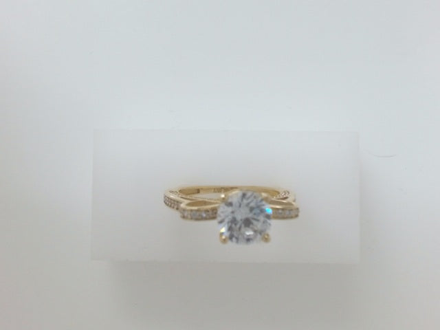 14k Yellow Gold Women's Wedding Ring 4.7g