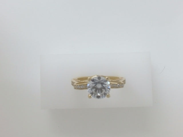 14k Yellow Gold Women's Wedding Ring 4.7g