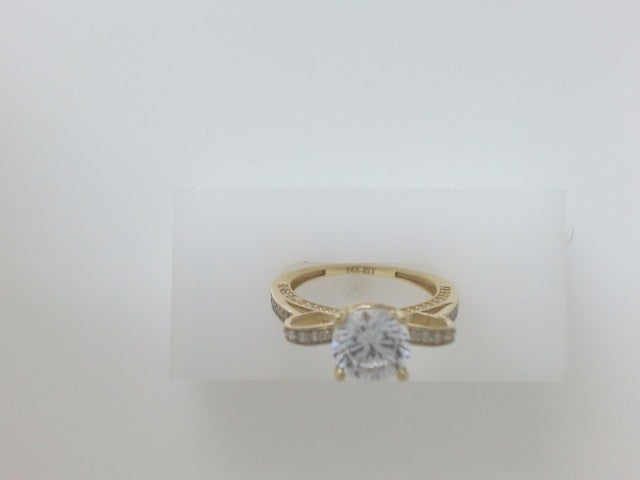 14k Yellow Gold Women's Wedding Ring 4.7g