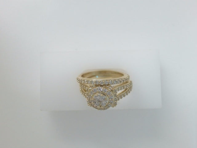 14k Yellow Gold Women's Wedding Ring 7.5g