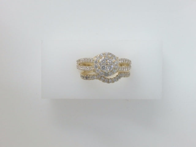 14k Yellow Gold Women's Wedding Ring 5.6g