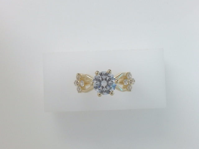 14k Yellow Gold Women's Wedding Ring 5g