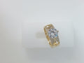 14k Yellow Gold Women's Wedding Ring 5.3g