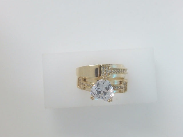14k Yellow Gold Women's Wedding Ring 5g