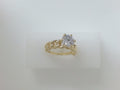 14k Yellow Gold Women's Wedding Ring 4.9g