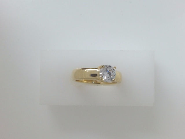 14k Yellow Gold Women's Wedding Ring 6.1g