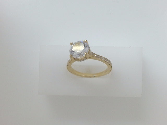 14k Yellow Gold Women's Wedding Ring 4.4g
